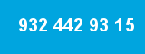 932 442 93 15 932 442 93 15
